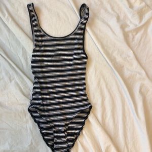 Stripped body suit!